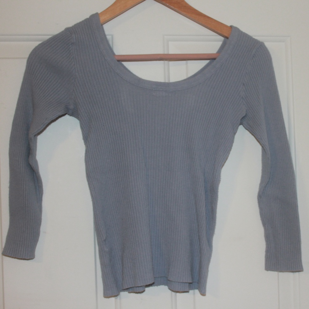 Garage Ribbed Long Sleeve Shirt